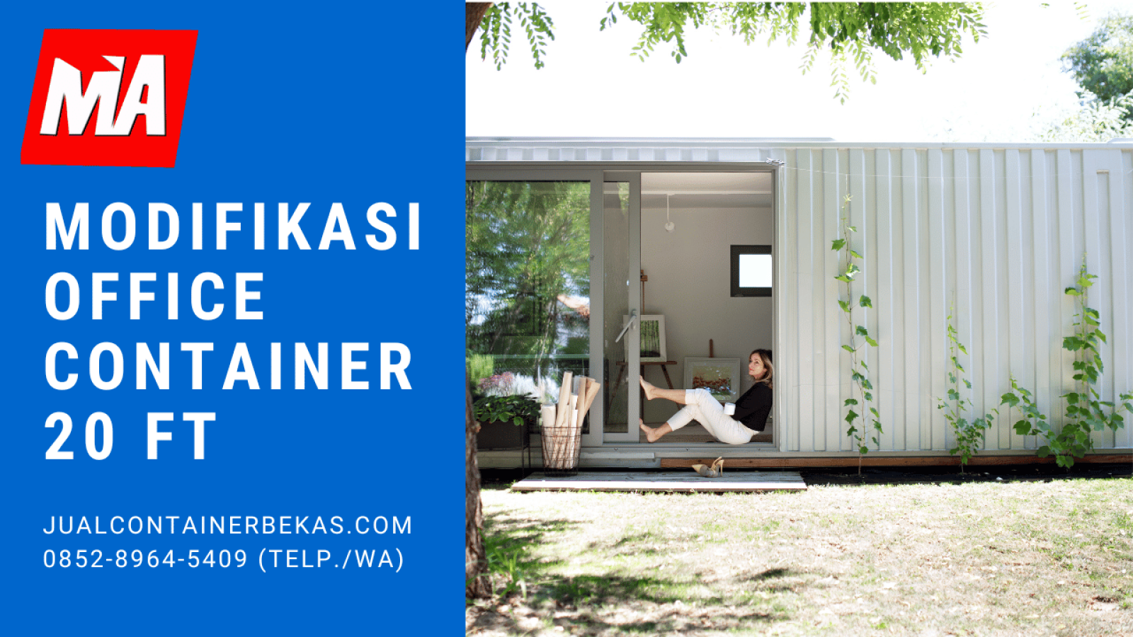 Modifikasi Office Container 20 Ft