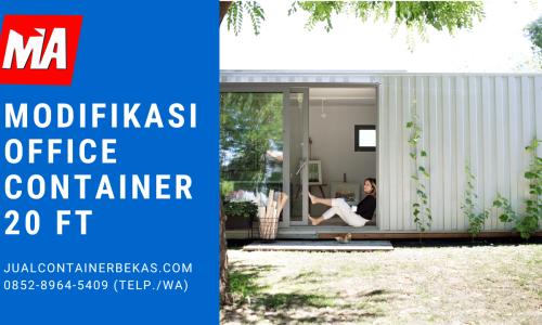 Modifikasi Office Container 20 Ft