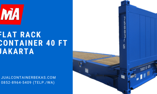 Flat rack Container 40 Ft Jakarta