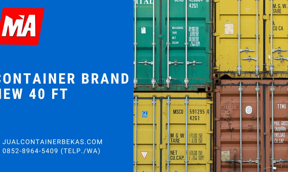 Container Brand New 40 ft
